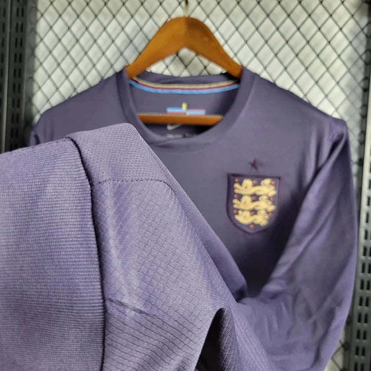 2024 England Visitante Manga Larga