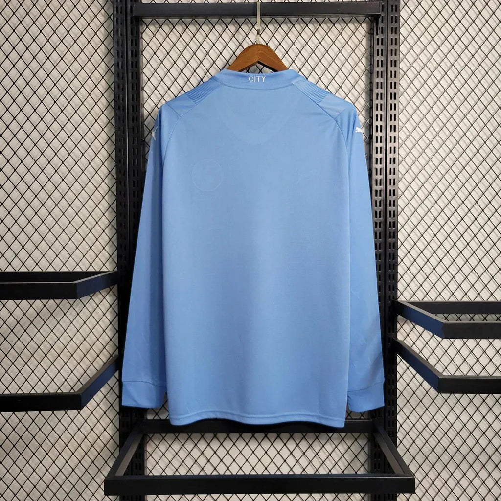 2023/2024 Manchester City Manga Larga Local Kit
