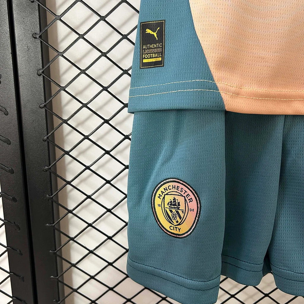 2024/2025 Manchester City Fourth Visitante Talla Niño