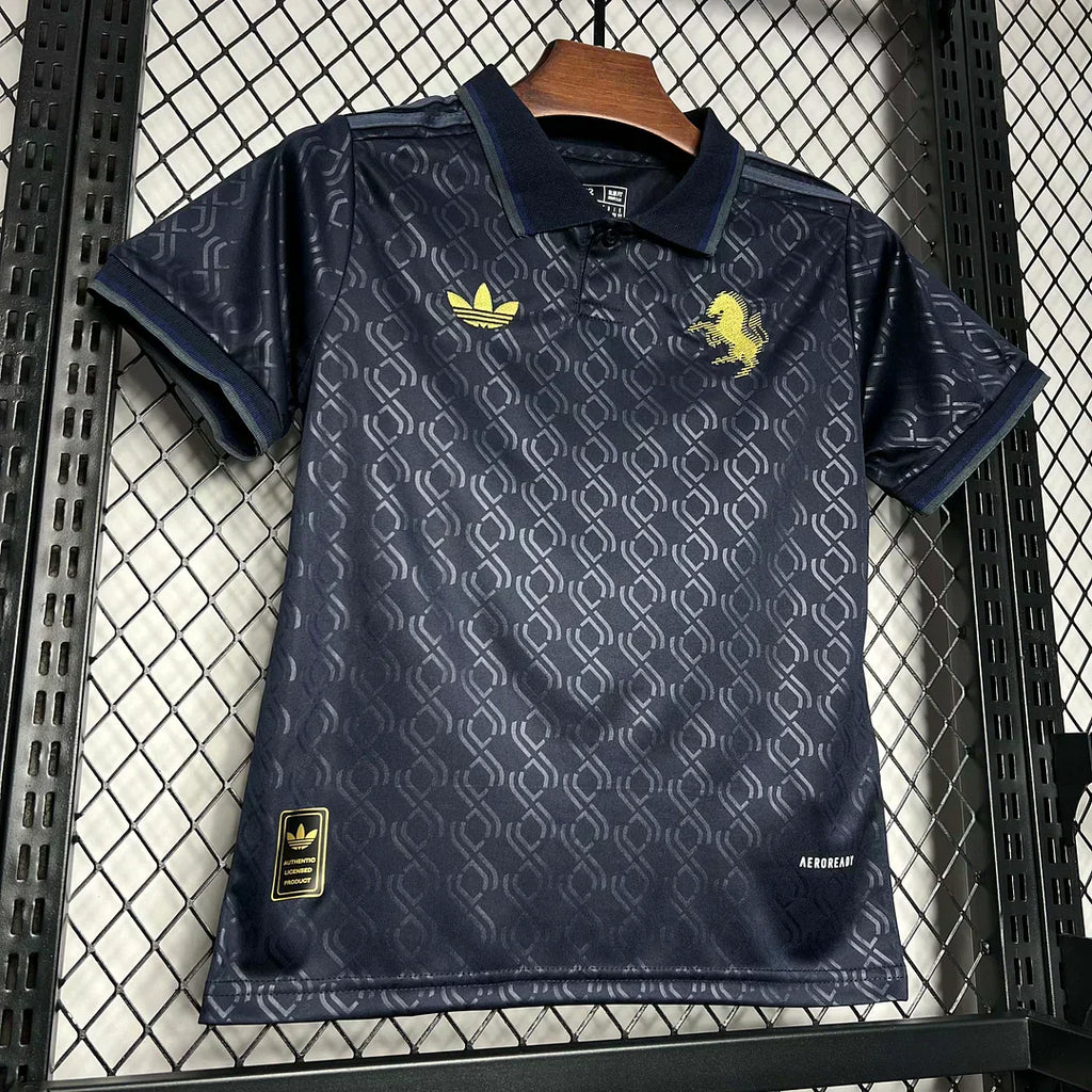 2024-2025 Juventus Alternativa Visitante Kit Talla Niño