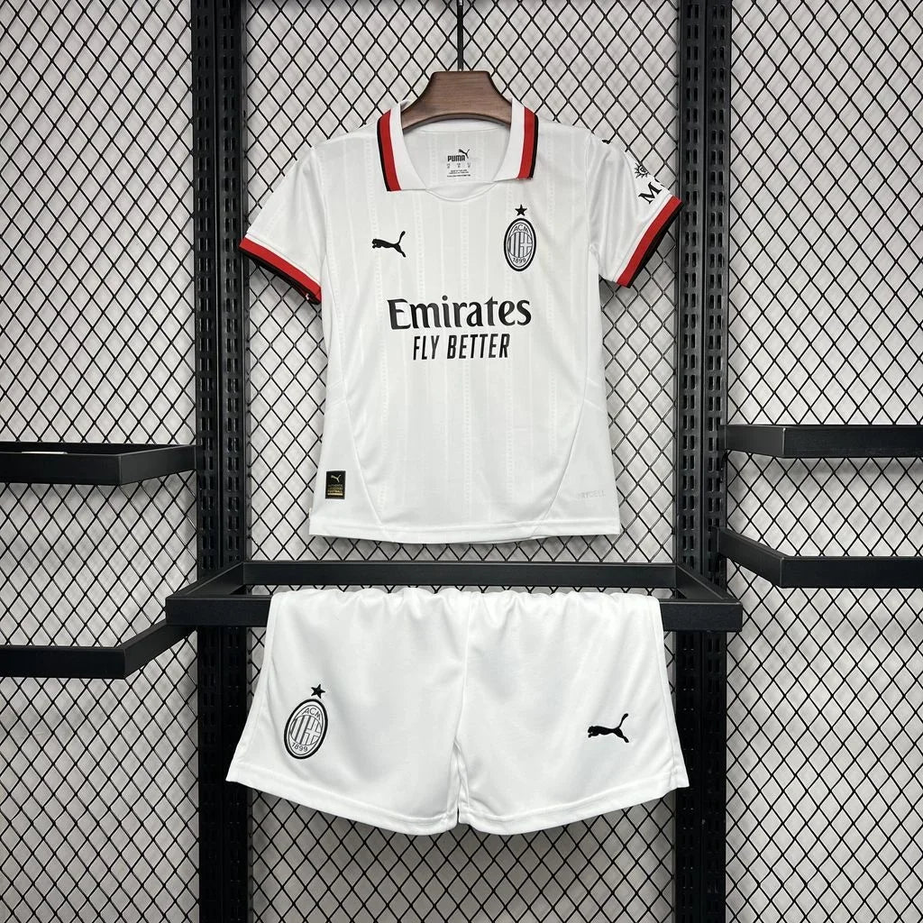2024/2025 AC Milan Visitante Talla Niño