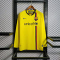 2008-2009 Retro Barcelona Visitante Manga Larga