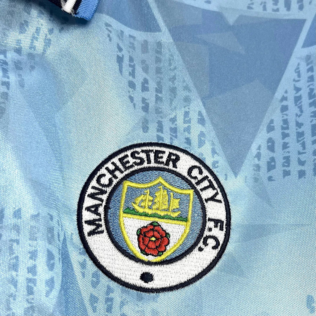 Manchester City retrò 1989/1991 in casa