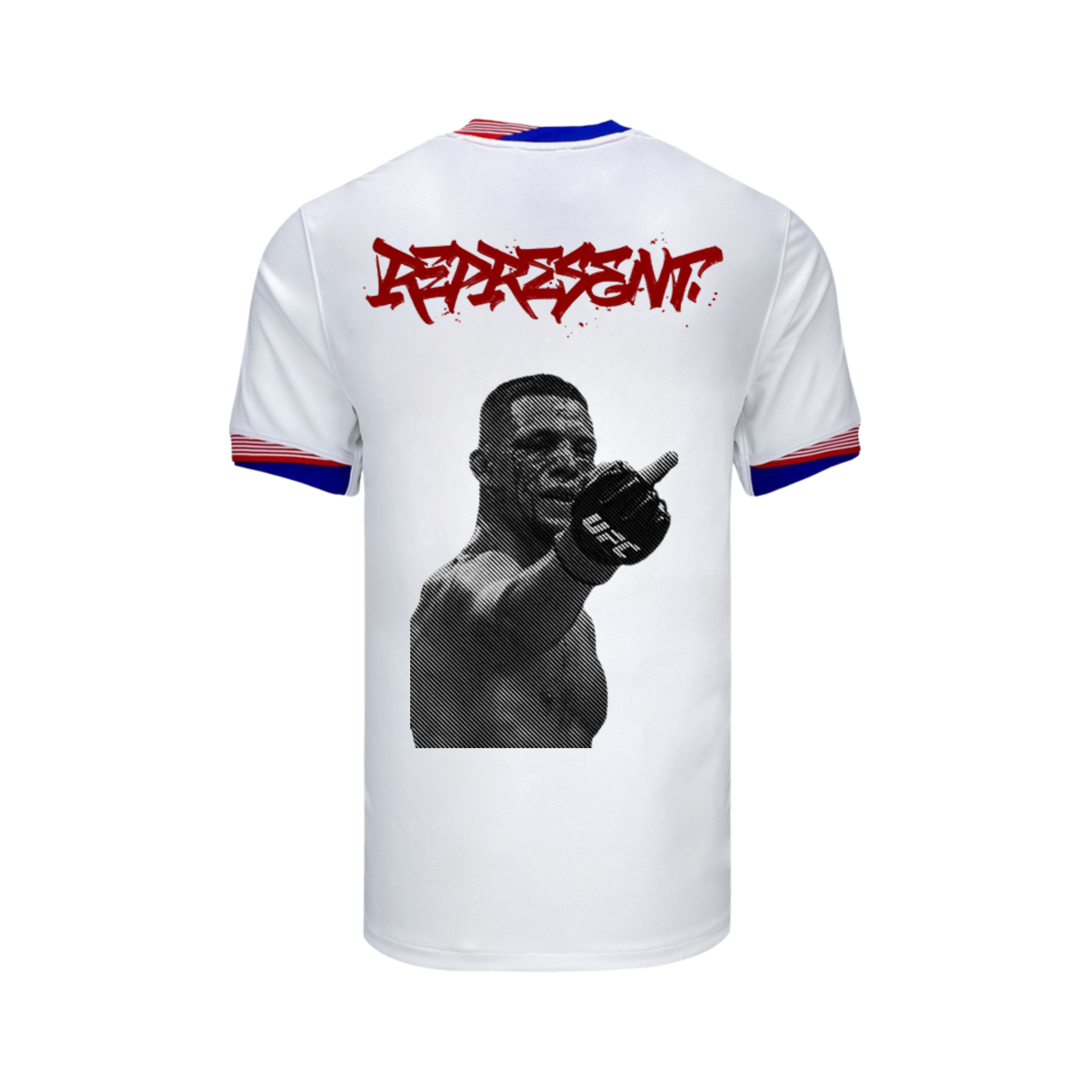 Camiseta de Nate Díaz x USA Edición Represented