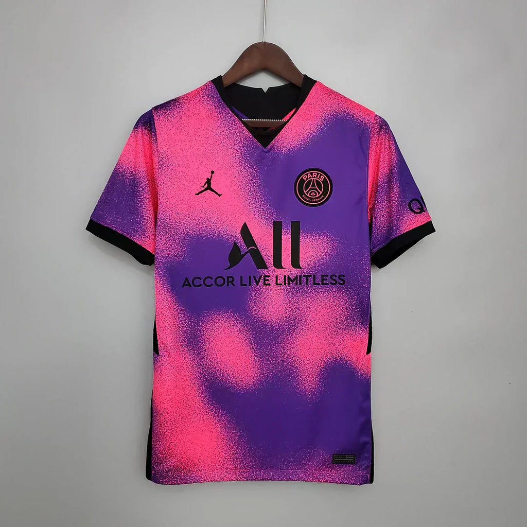 2020-2021 Psg Paris Saint-Germain Fourth Visitante