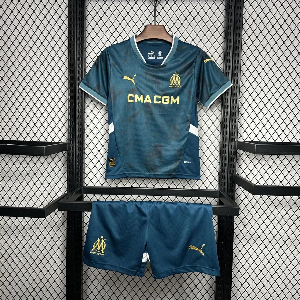 2024/2025 Olympique de Marseille Visitante Talla Niño
