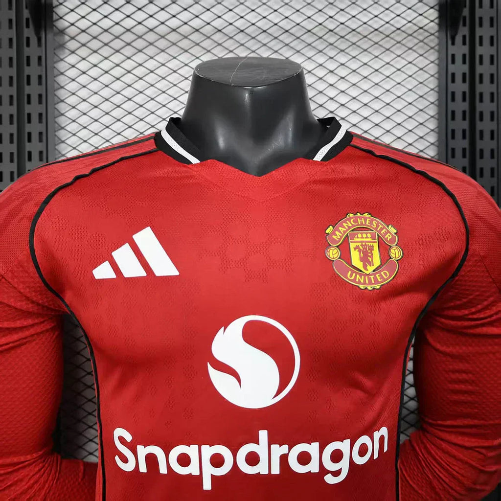 2025/2026 Manchester United Local Manga Larga
