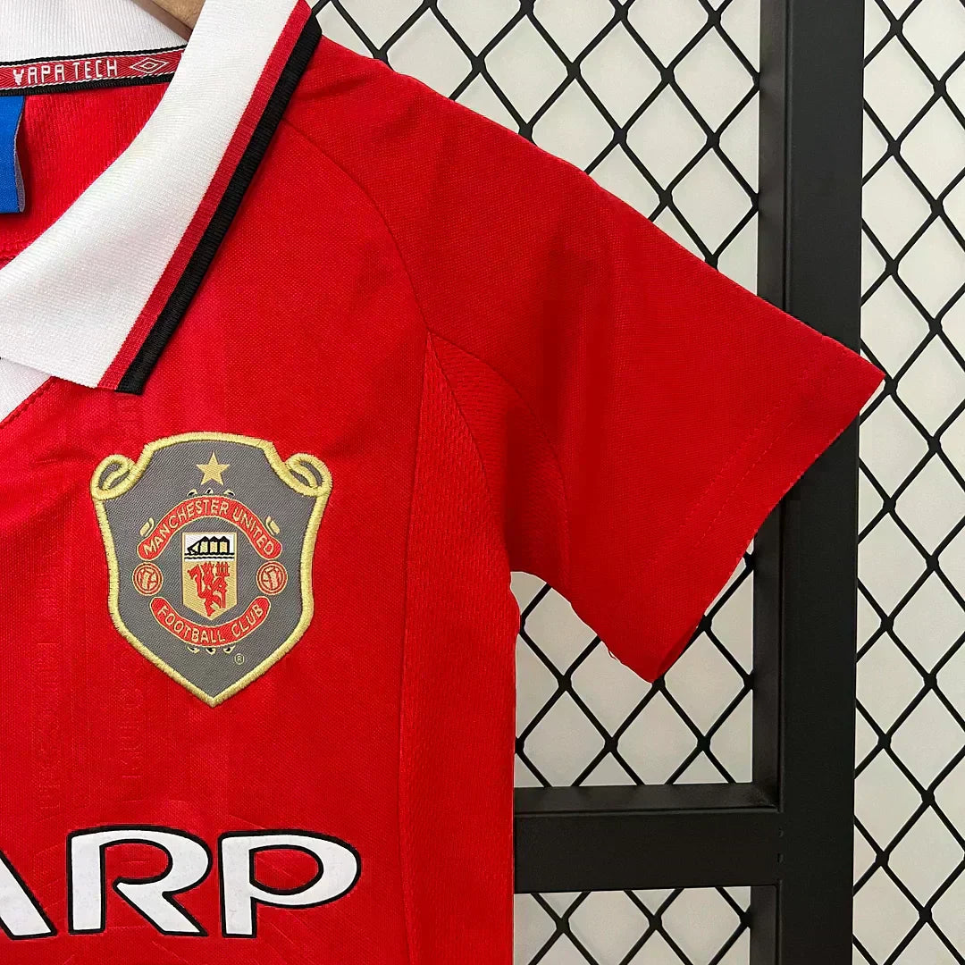 1999/2000 Retro Manchester United European Local Talla Niño