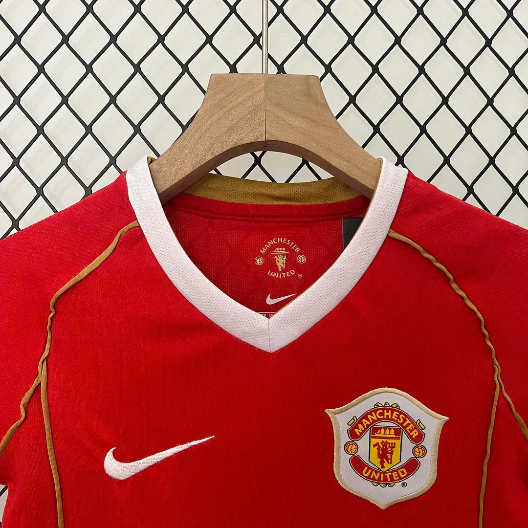 2006/2007 Retro Manchester United Local Talla Niño