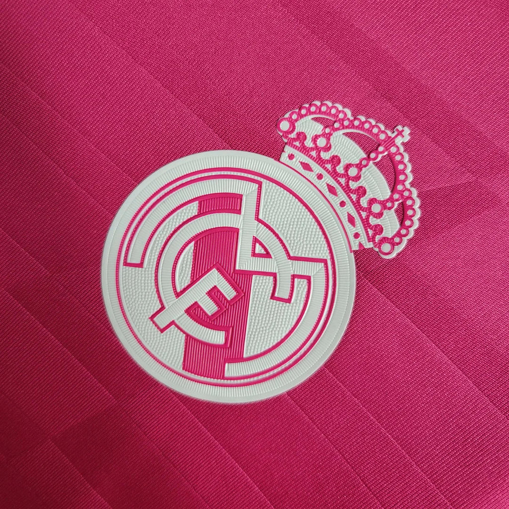 2014-2015 Retro Real Madrid Visitante Manga Larga