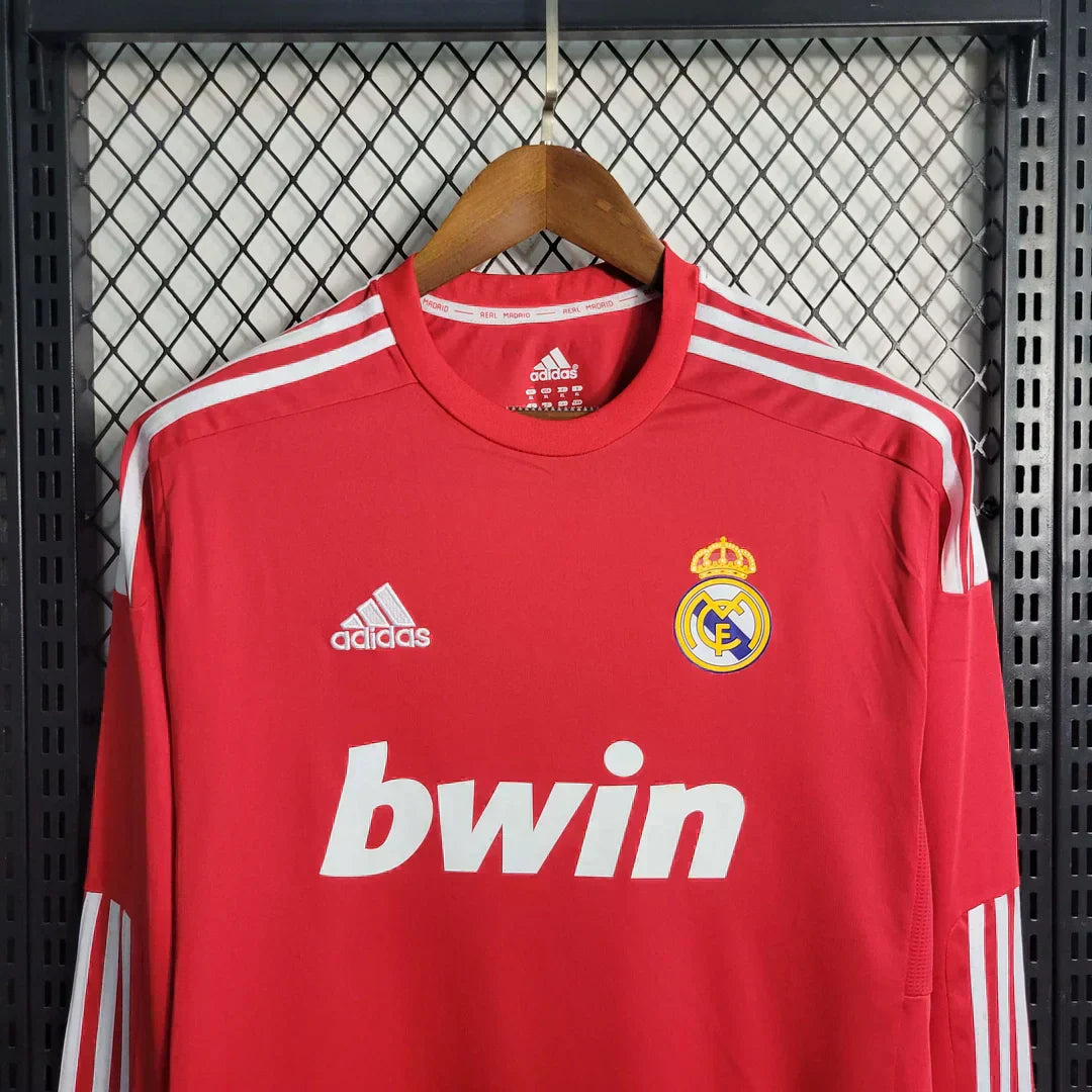 2011/2012 Retro Real Madrid Alternativa Visitante Manga Larga