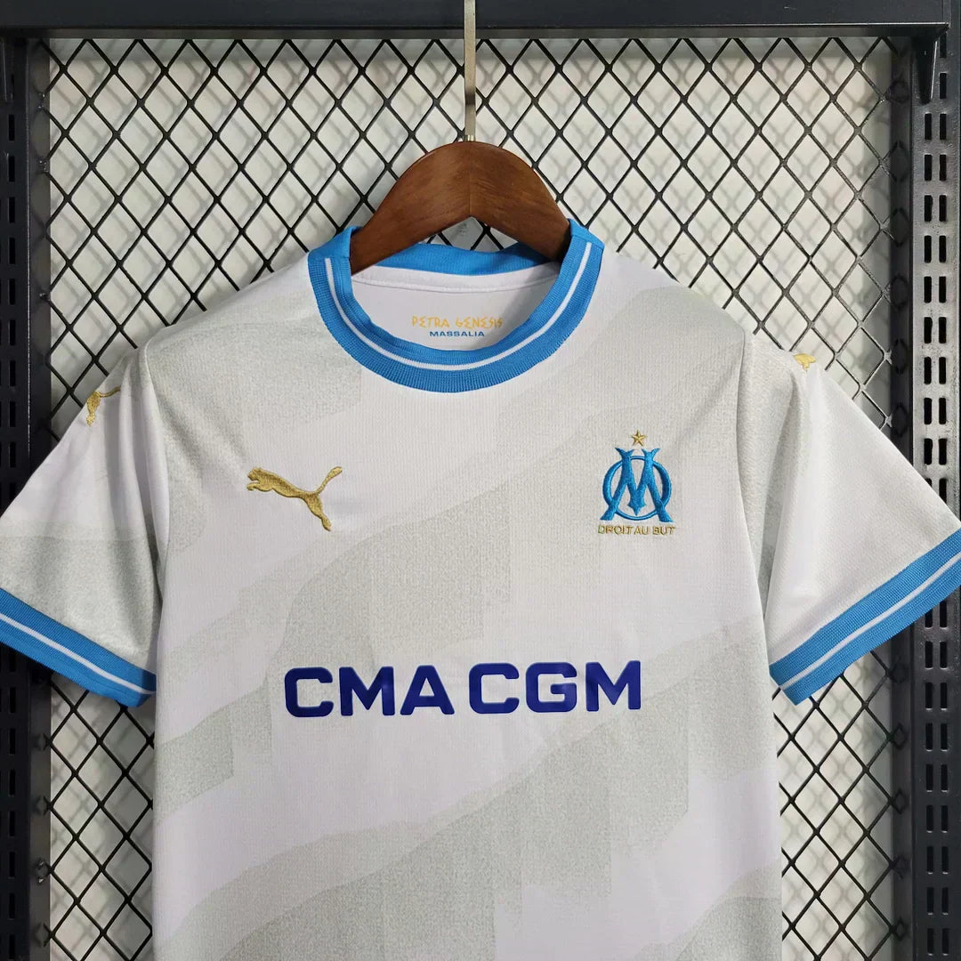 2023/2024 Olympique de Marseille Local Kit Talla Niño