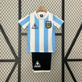1986 Retro Argentina Local Kit Talla Niño