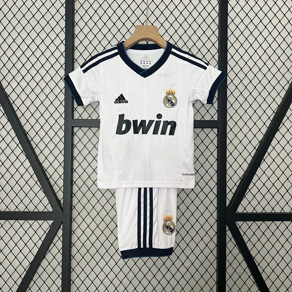 2012/2013 Retro Real Madrid Local Kit Talla Niño