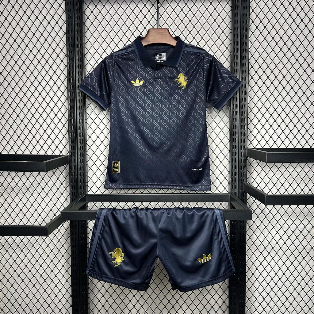 2024-2025 Juventus Alternativa Visitante Kit Talla Niño