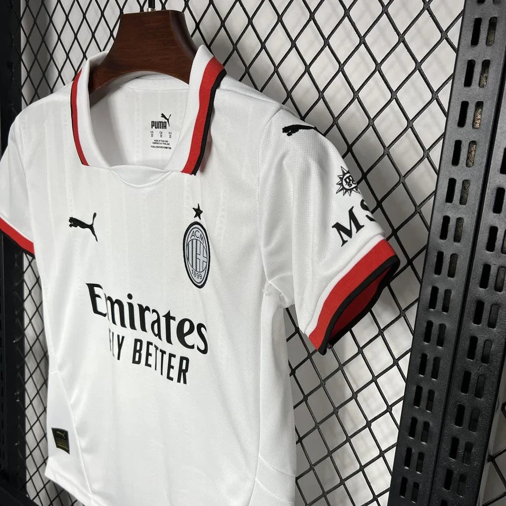 2024/2025 AC Milan Visitante Talla Niño