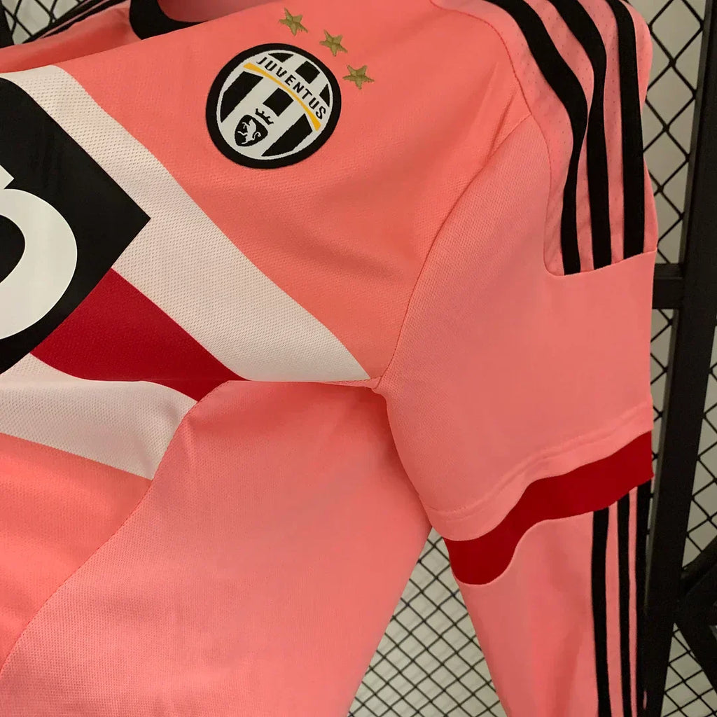 2015-2016 Juventus Retro Visitante Manga Larga