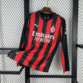 2025/2026 AC Milan Local Manga Larga