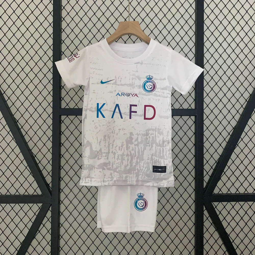 Al Nassr 2023/2024 Alternativa Visitante Talla Niño