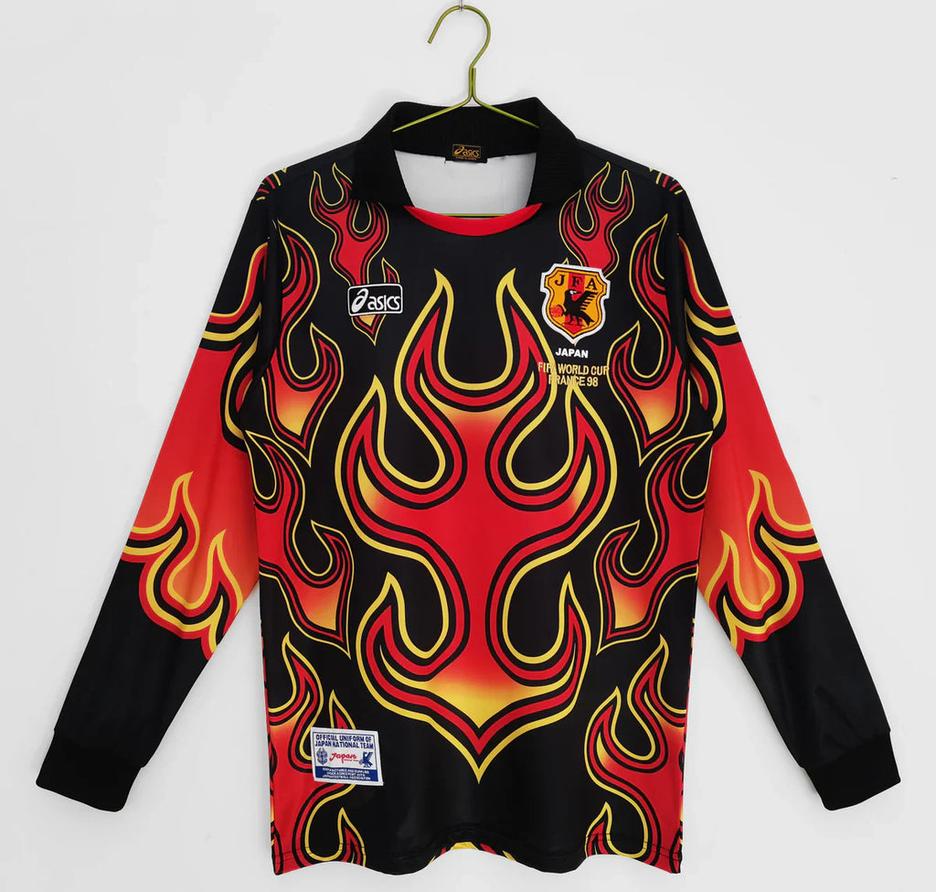 Japan Retro 1998-1999 Manga Larga Goalkeeper Kit