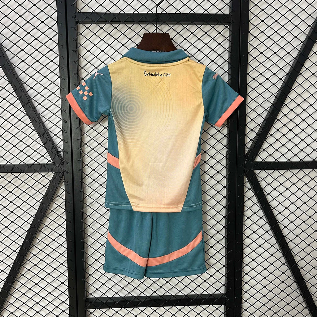 2024/2025 Manchester City Fourth Visitante Talla Niño