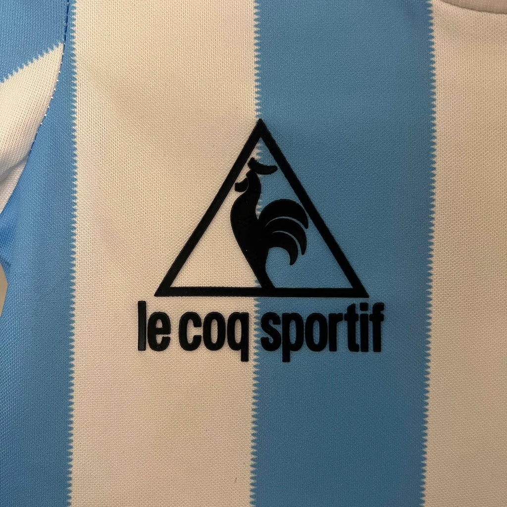 1986 Retro Argentina Local Kit Talla Niño