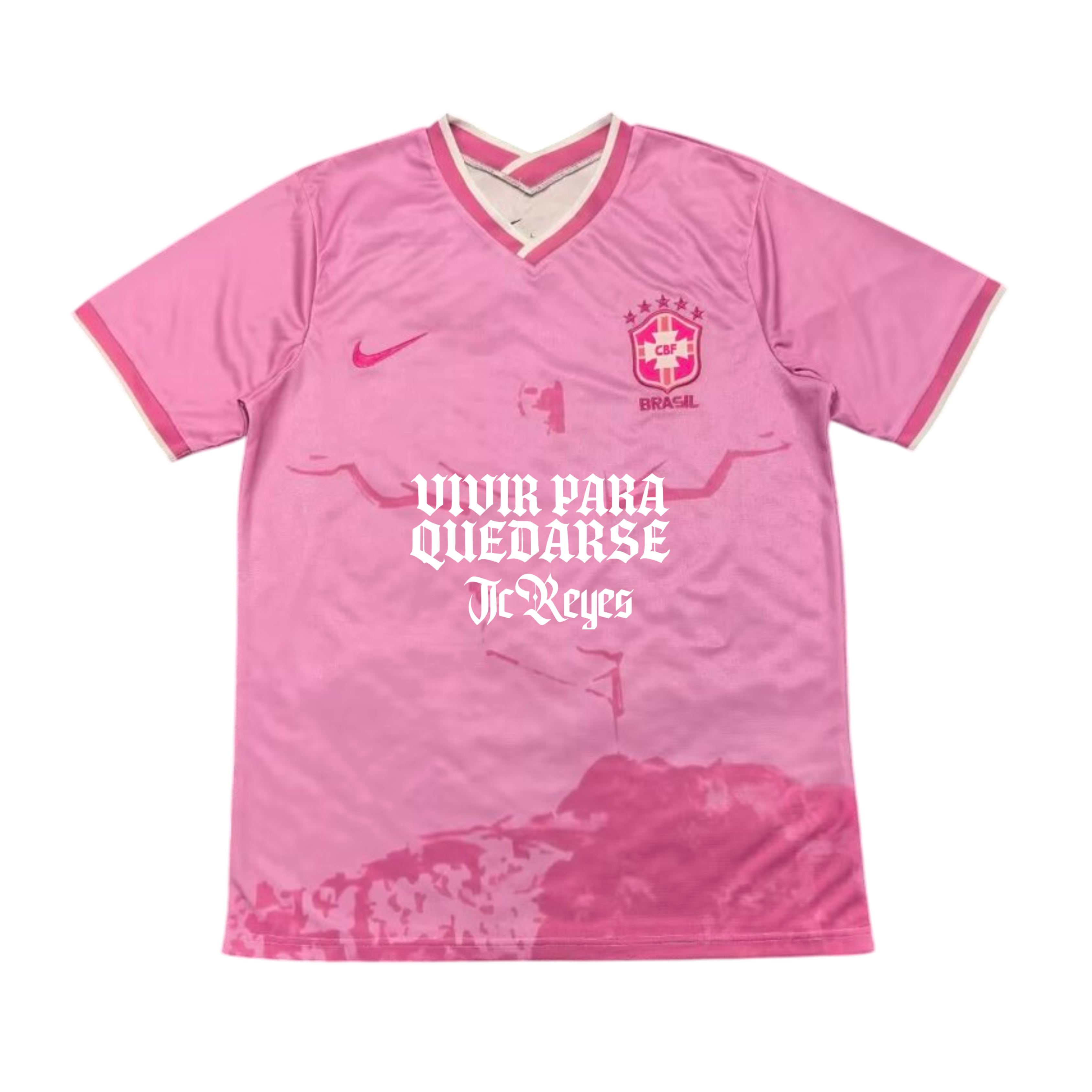 JC Reyes "Vivir para Quedarse" x Brasil pink