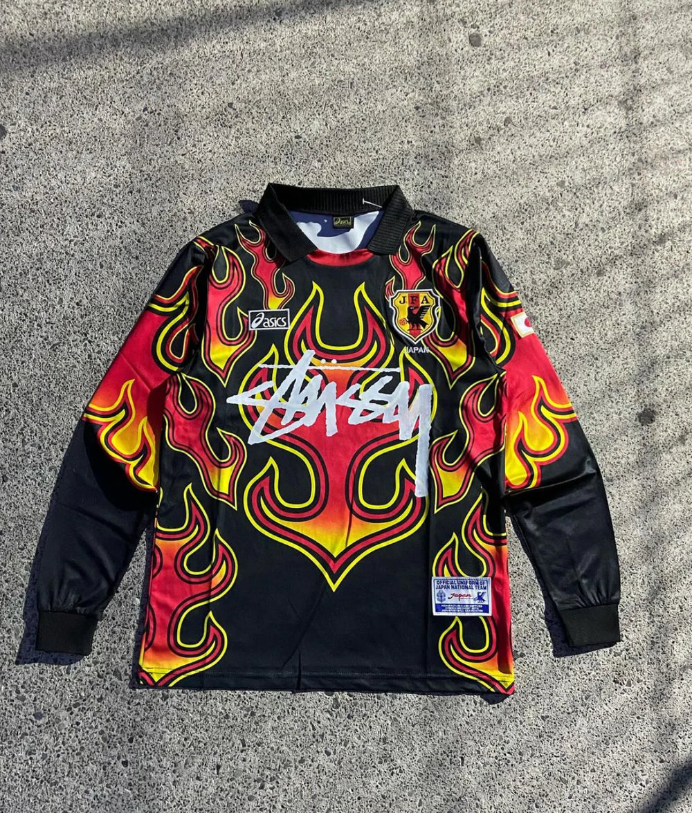 Stüssy x Japan Retro Manga Larga 1998