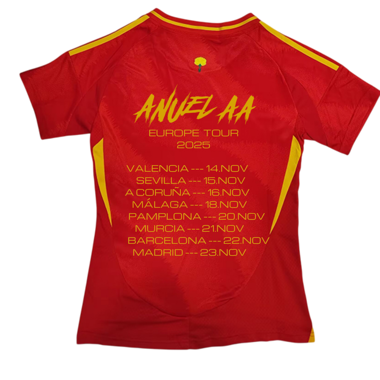 Anuel x España RHLM Tour