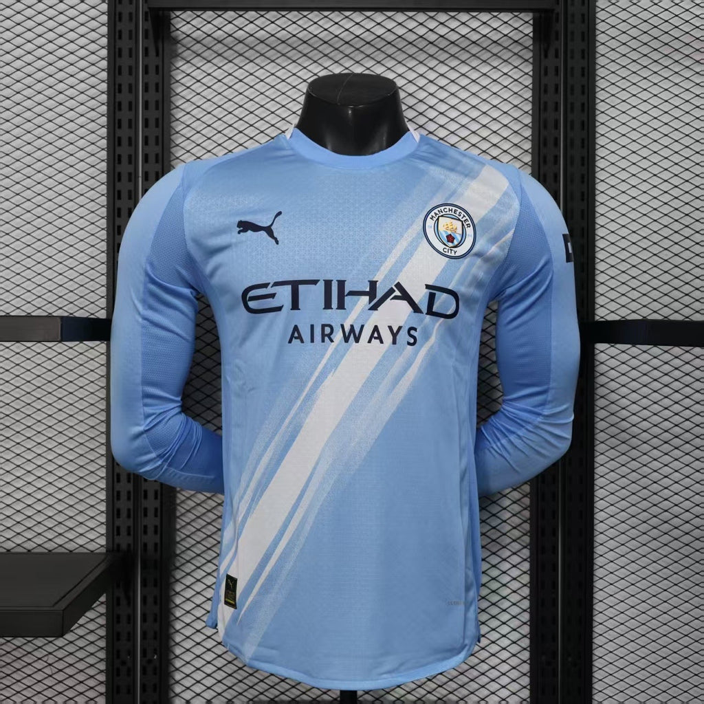 2025/2026 Manchester City Local Manga Larga