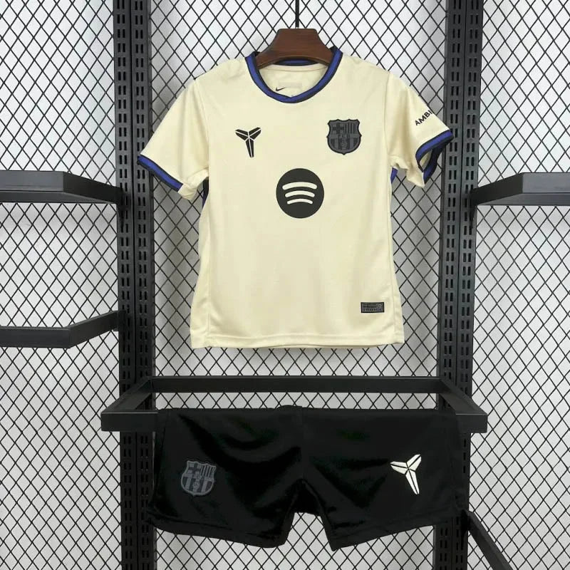 2025/2026 Barcelona Visitante Kit Talla Niño