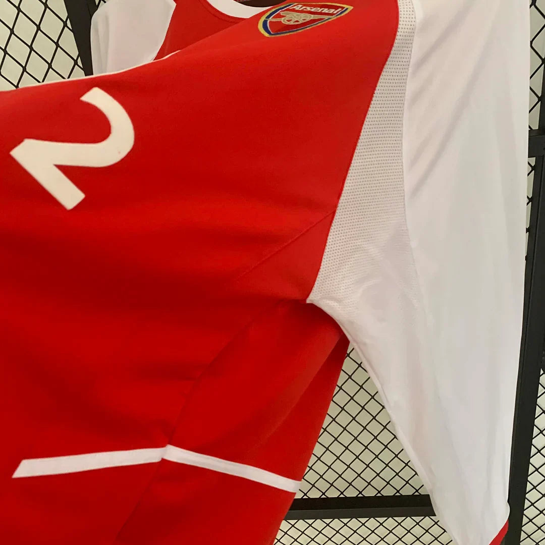 2003-2004 Retro Arsenal Local Manga Larga