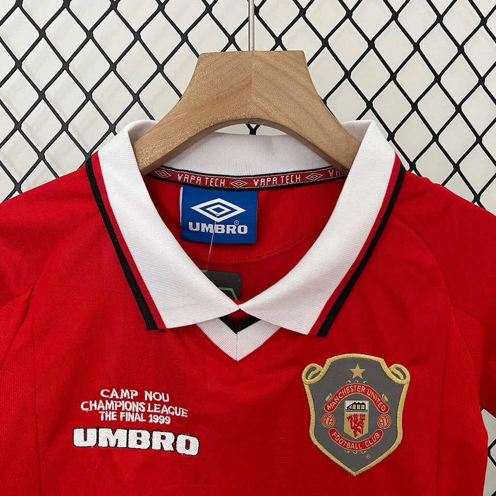 1999/2000 Retro Manchester United European Local Talla Niño