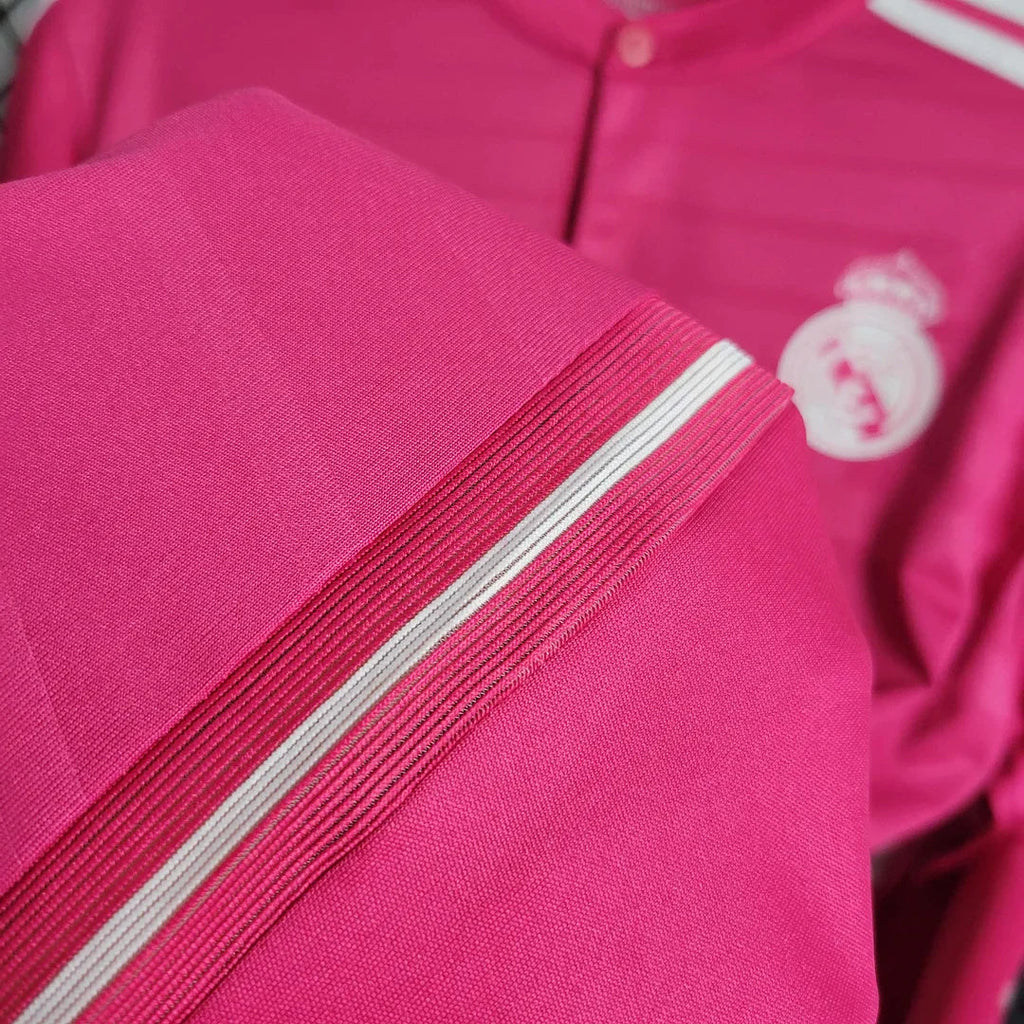 2014-2015 Retro Real Madrid Visitante Manga Larga