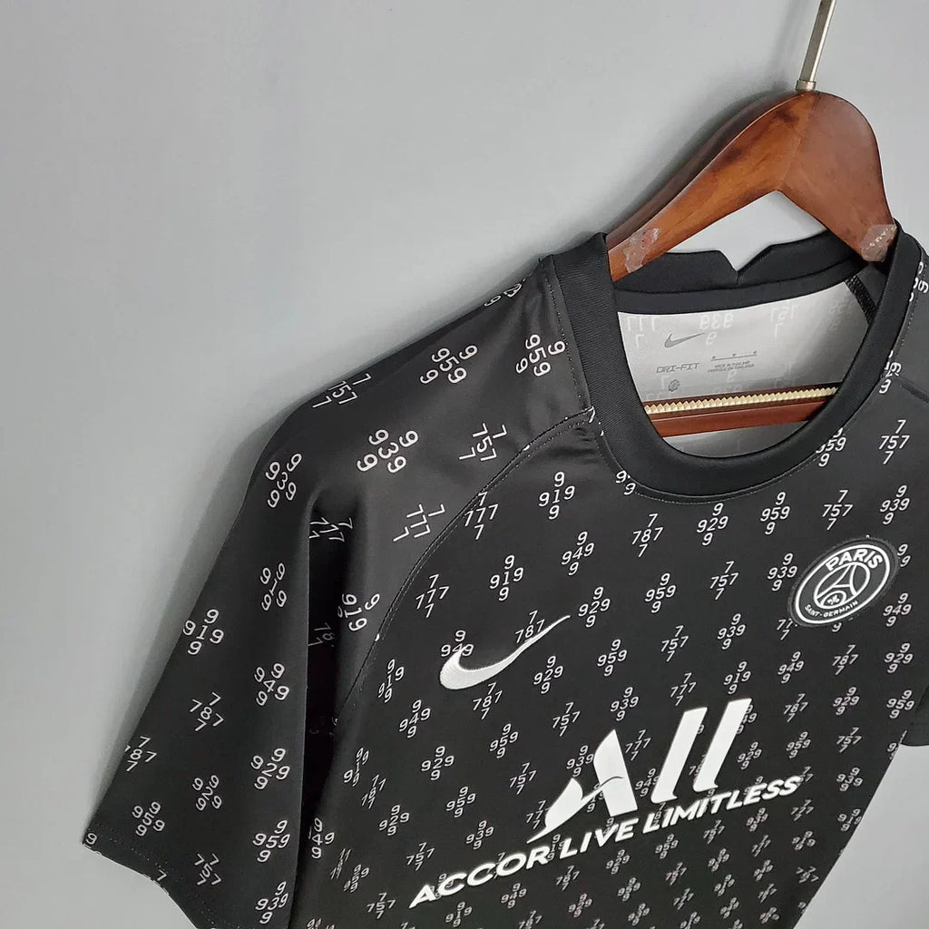 2021/2022 Psg Paris Saint-Germain Entrenamiento Wear Black