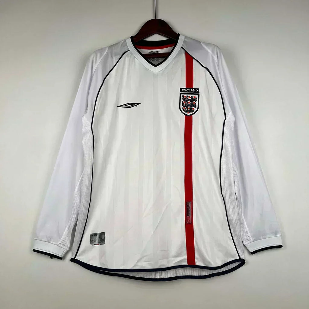 2002 Retro England Local Manga Larga