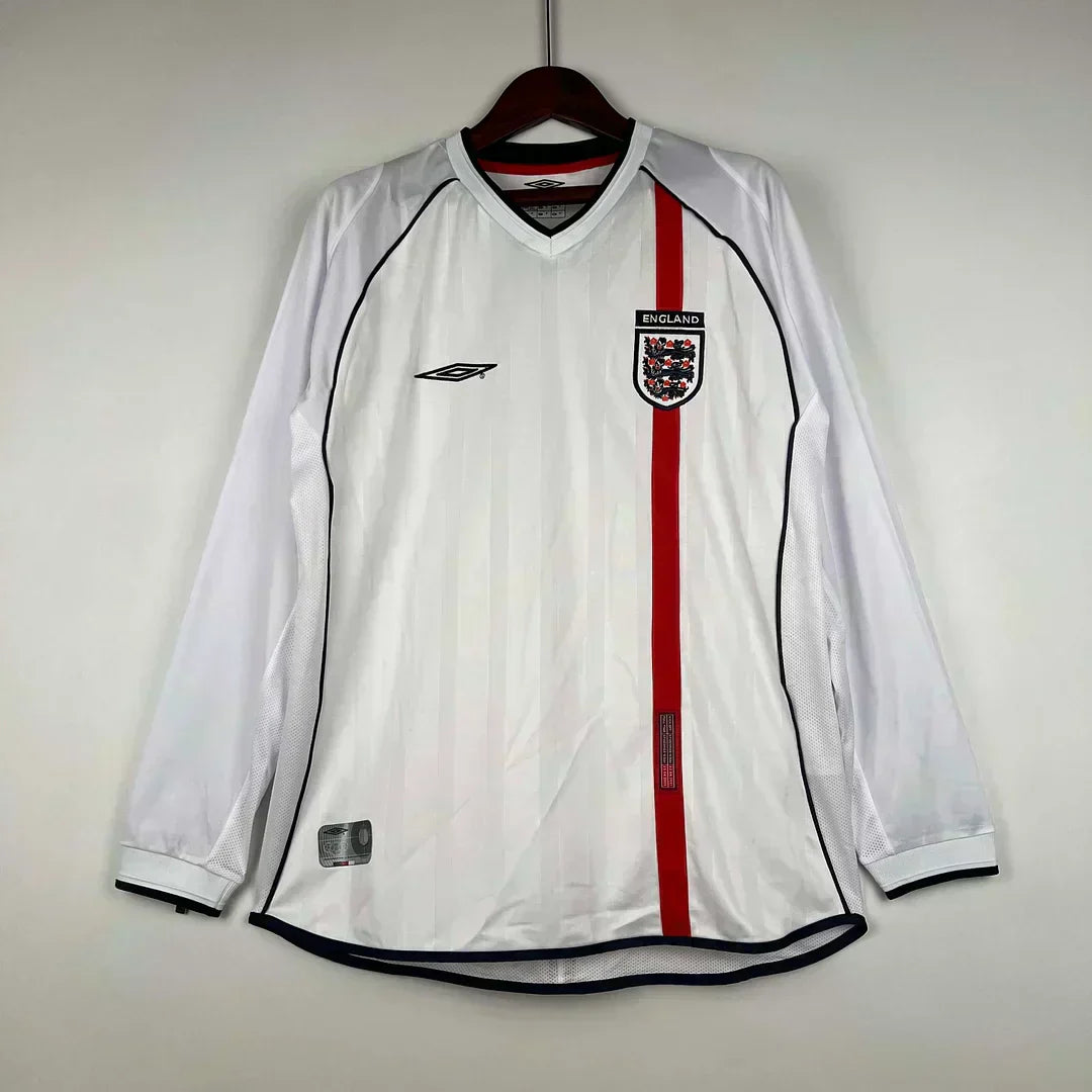 2002 Retro England Local Manga Larga