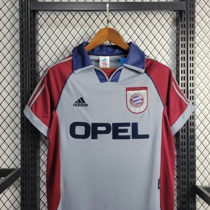 1998-2000 Retro Bayern Munchen Alternativa Visitante