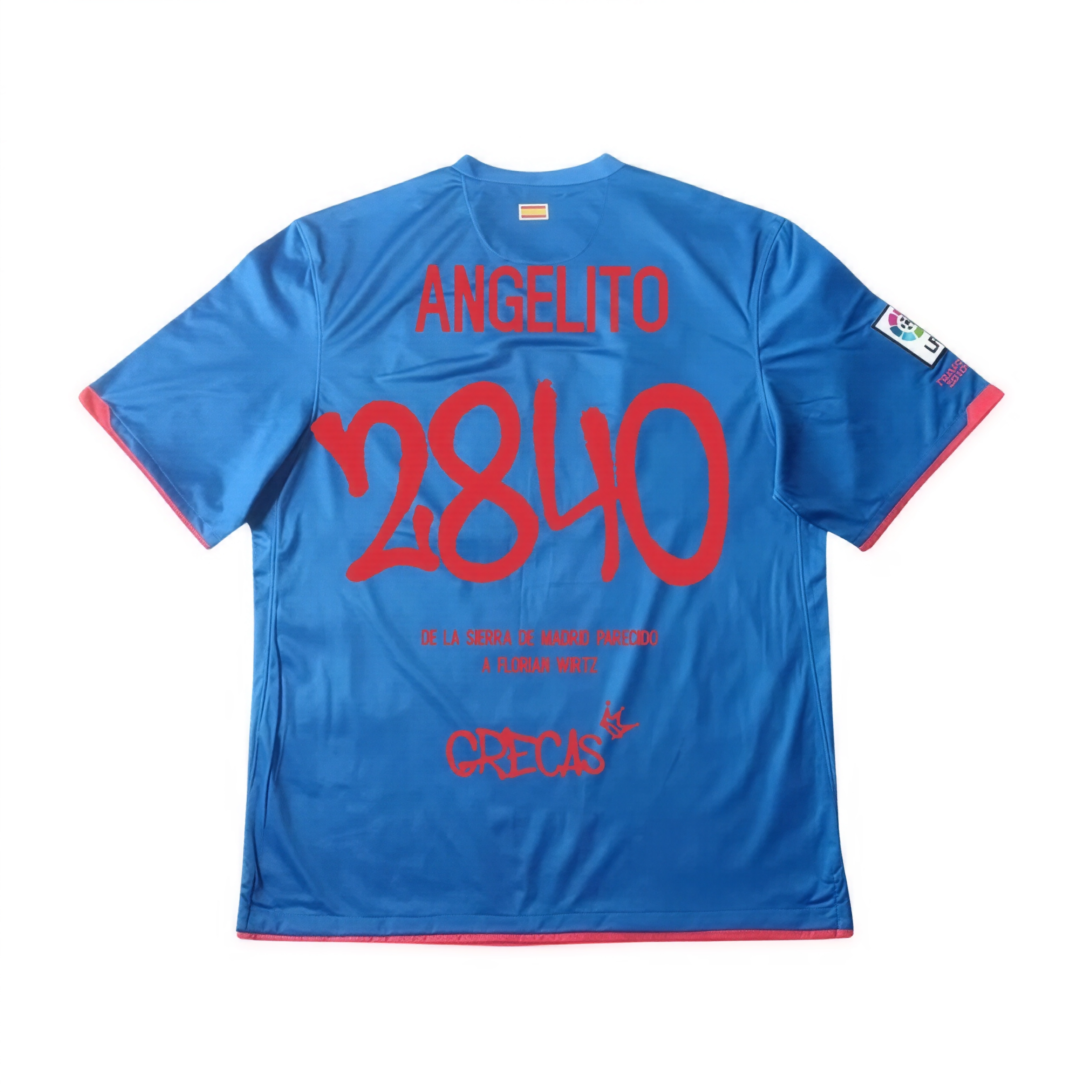El Grecas x Atlético camiseta