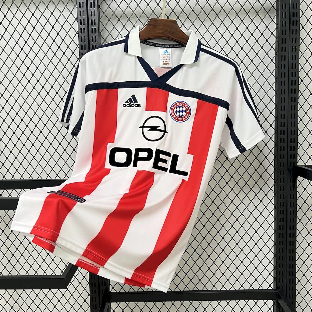 2000-2001 Retro Bayern Munchen Visitante