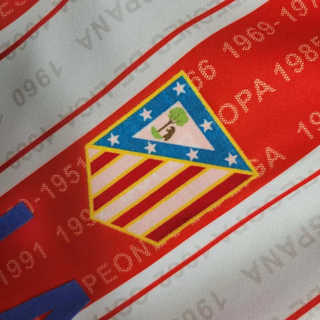 1994-1995 Retro Atletico Madrid Local