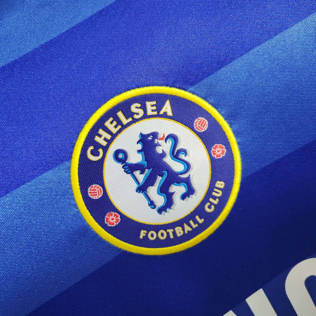 2011-2012 Retro Chelsea Local Manga Larga