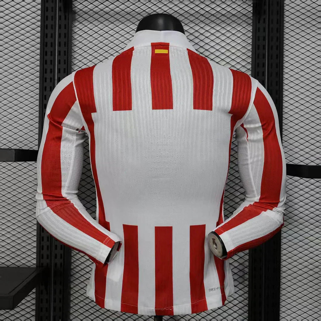 2025/2026 Atletico Madrid Local Manga Larga