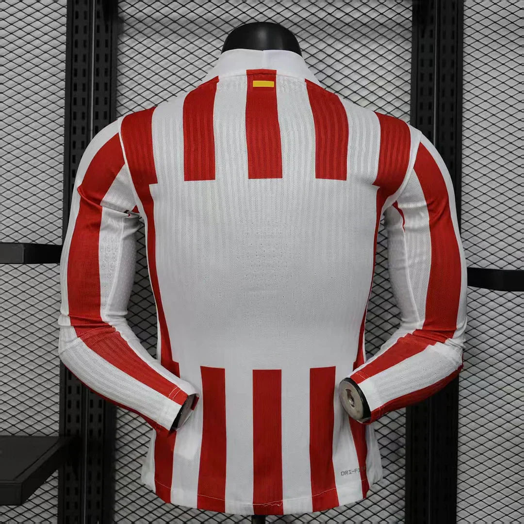 2025/2026 Atletico Madrid Local Manga Larga