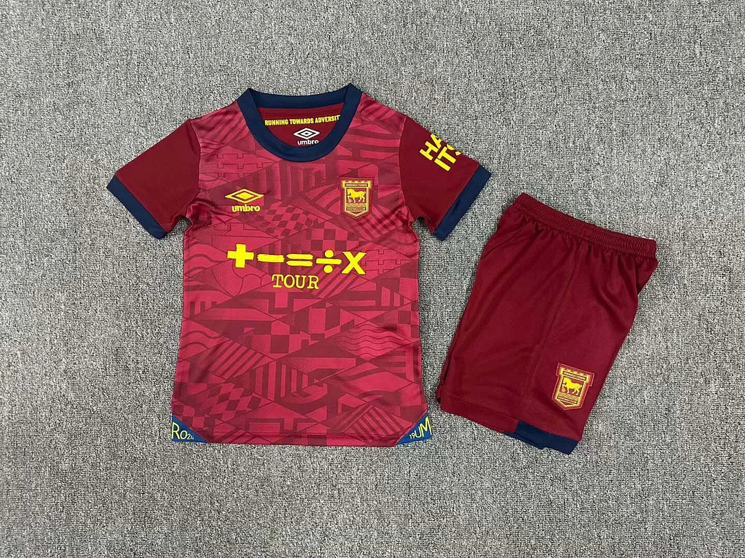 2024-2025 Ipswich Town Visitante Kit Talla Niño
