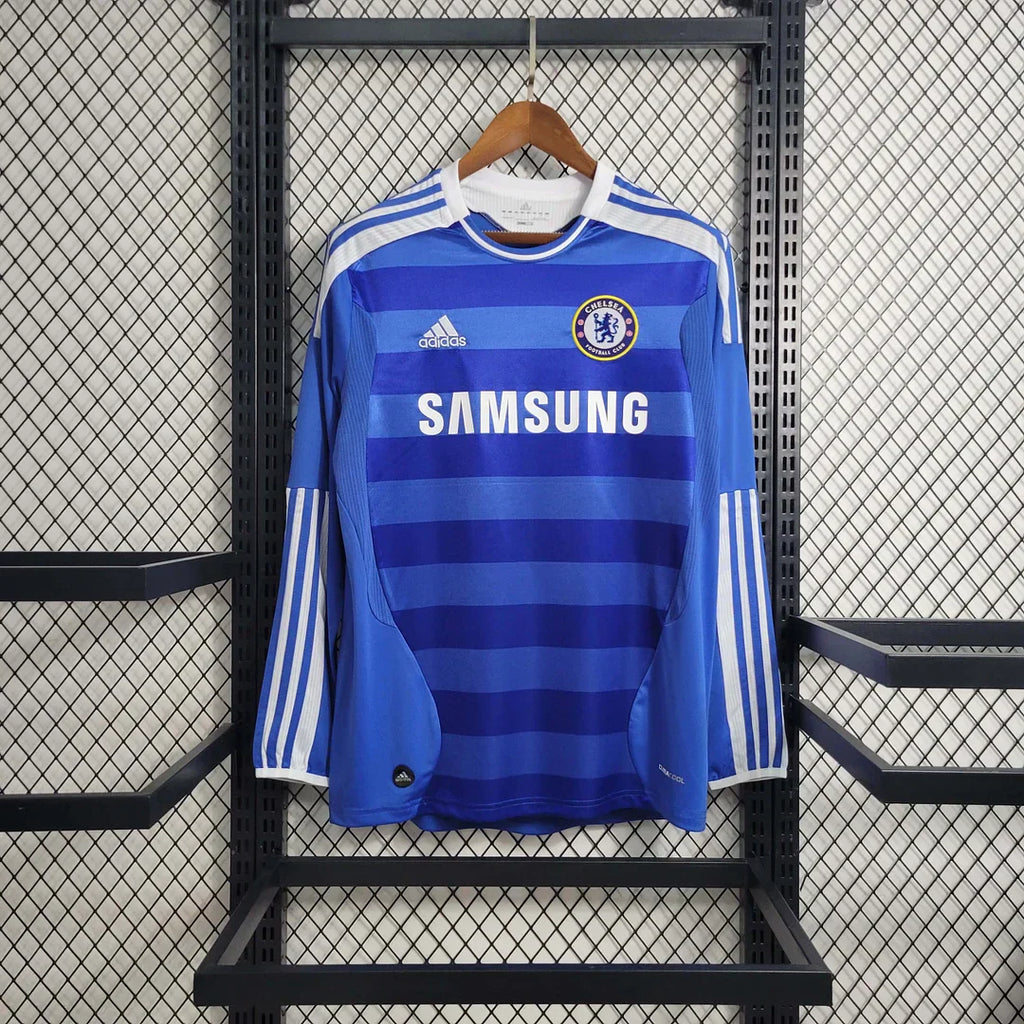 2011-2012 Retro Chelsea Local Manga Larga